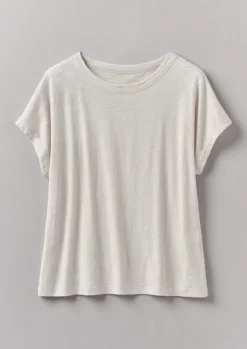 New Alda Organic Cotton Easy Tee Women Jersey|Tops & Tees