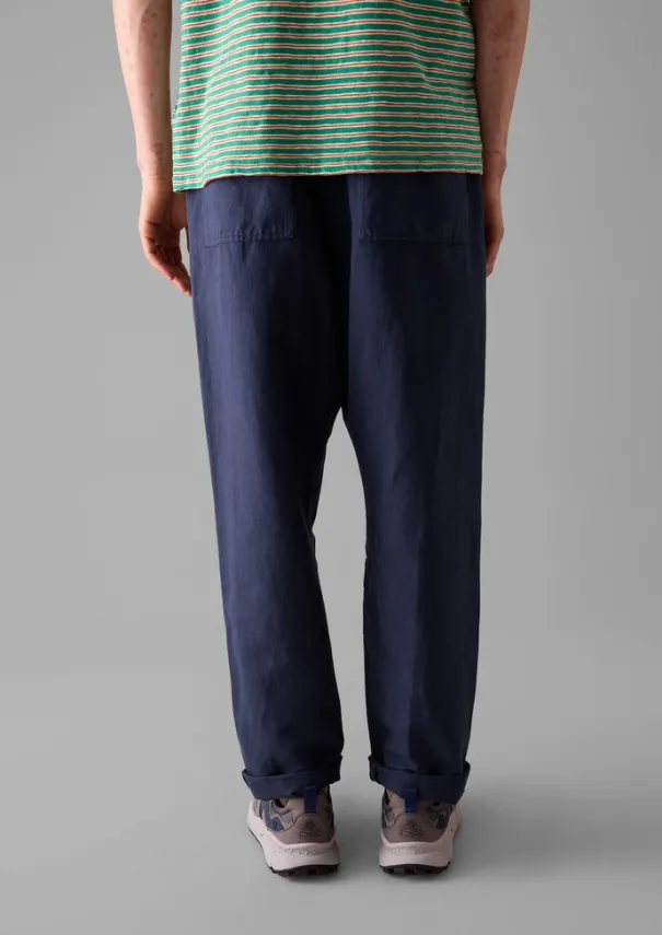 Best Alfie Garment Dyed Herringbone Trousers Loungewear|Trousers