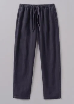 Best Alfie Garment Dyed Linen Trousers Trousers