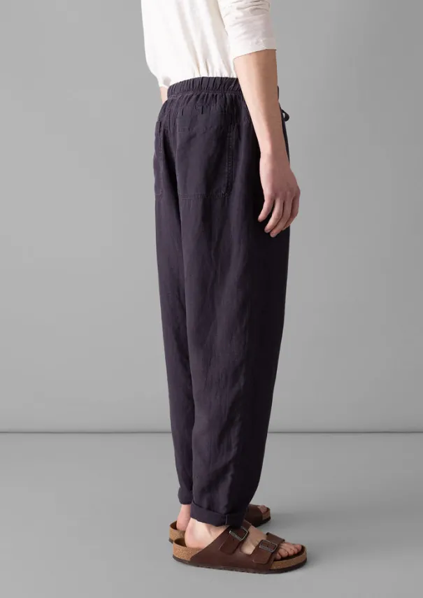 Best Alfie Garment Dyed Linen Trousers Trousers