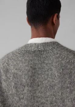 Online Alpaca Wool V-Neck Cardigan Knitwear