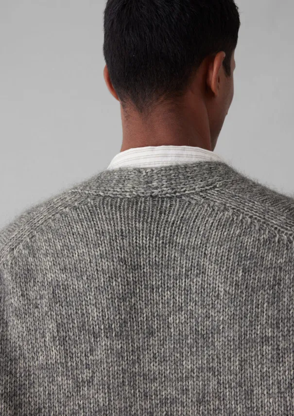 Online Alpaca Wool V-Neck Cardigan Knitwear