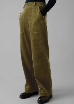 Annie Organic Cord Full Length Trousers Women Cord|Workwear