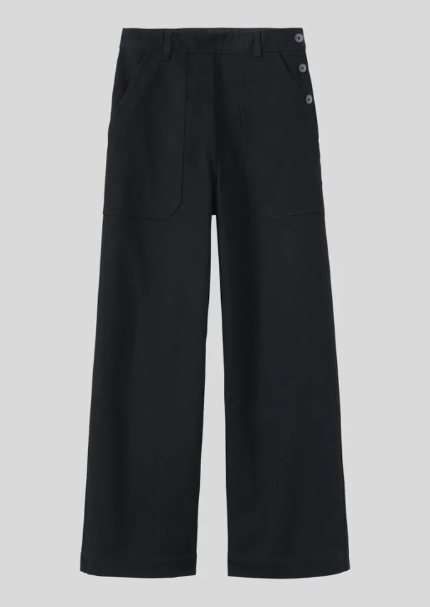 Online Annie Organic Denim Side Button Jeans Women Denim|Workwear