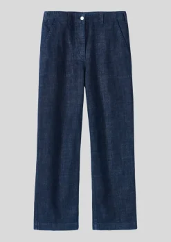 Clearance Ashley Organic Cropped Jeans Women Denim|Workwear