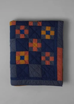Astrid Check Patchwork Cotton Quilt Textiles|Blankets & Throws