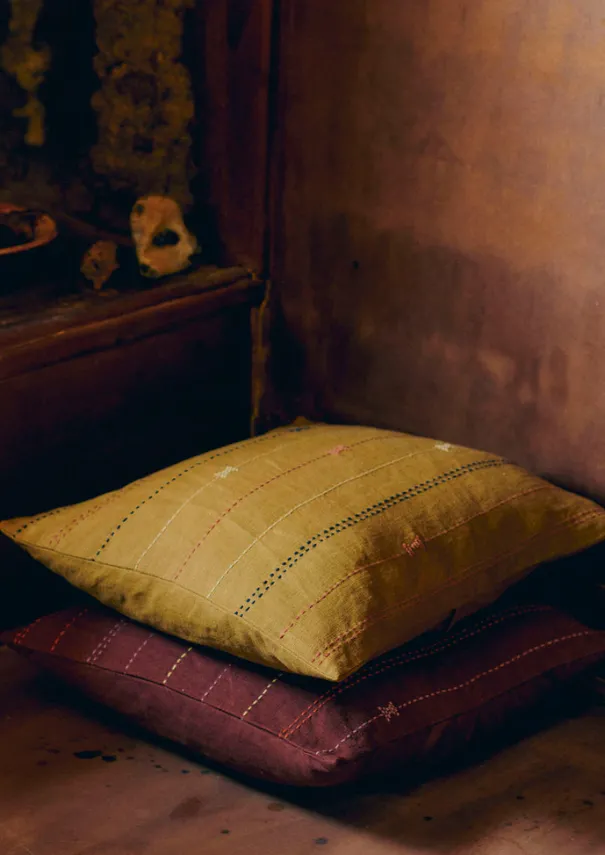 Outlet Basri Hand Embroidered Cushion Cover Textiles|Cushions & Covers