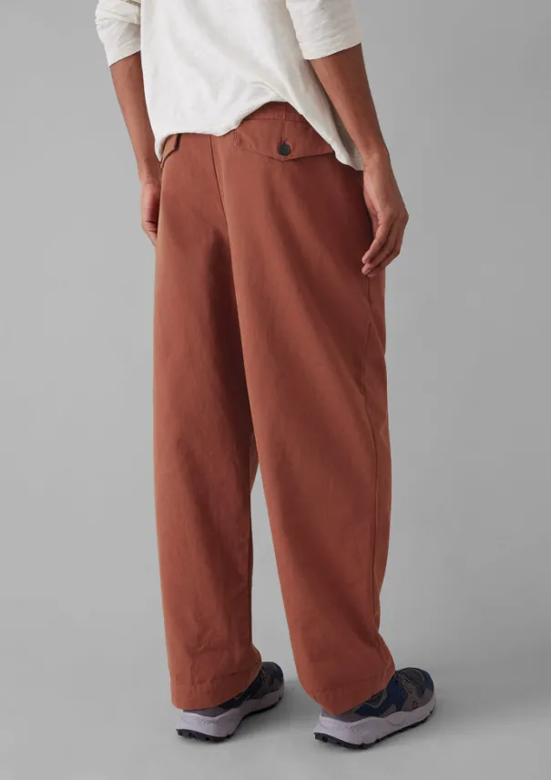 Bill Cotton Wide Leg Trousers Workwear|Trousers