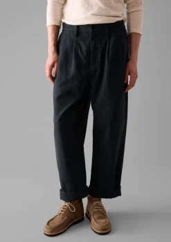New Bill Cotton Wide Leg Trousers Trousers
