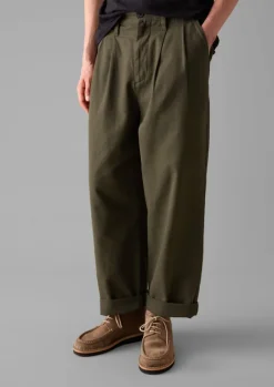 Hot Bill Cotton Wide Leg Trousers Trousers