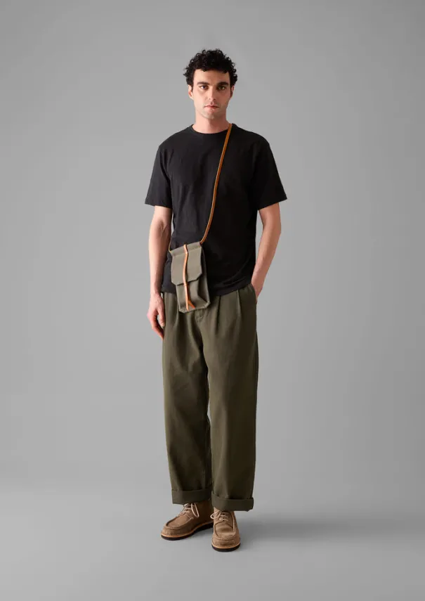 Hot Bill Cotton Wide Leg Trousers Trousers