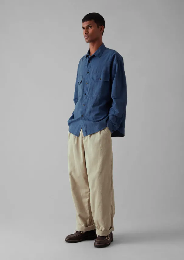 Hot Bill Organic Cord Wide Leg Trousers Cord|Trousers