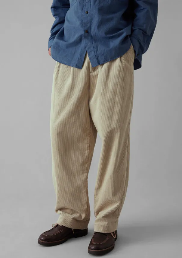 Hot Bill Organic Cord Wide Leg Trousers Cord|Trousers