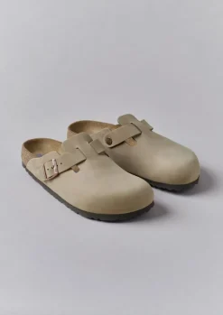 Online Birkenstock Boston Oiled Leather Clogs Women Shoes