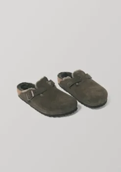 Discount Birkenstock Boston Sheepskin Slippers Women Slippers|Nightwear