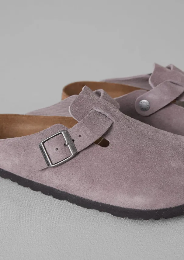 Hot Birkenstock Boston Suede Clogs Women Shoes|Slippers