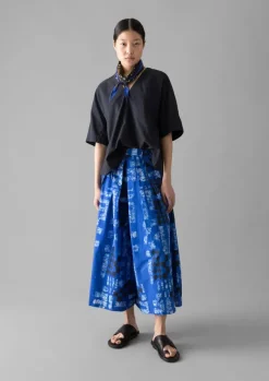 New Block Print Batik Cotton Culottes Women Skirts|Trousers