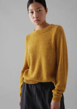 Hot Boat Neck Wool Sweater Women Knitwear