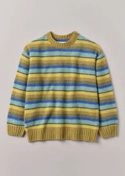 Online Brushed Stripe Sweater Knitwear