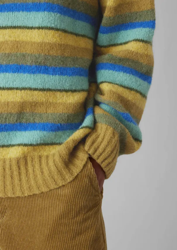 Online Brushed Stripe Sweater Knitwear