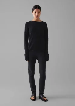 Clearance Cashmere Slim Leg Trousers Women Cashmere|Loungewear