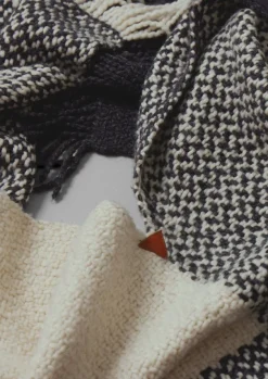 Best Check Merino Blend Wrap Women Hats, Scarves & Gloves|Knitwear
