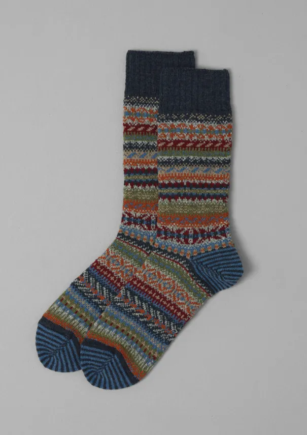New Chup Pattern Wool Blend Socks Women Socks & Tights