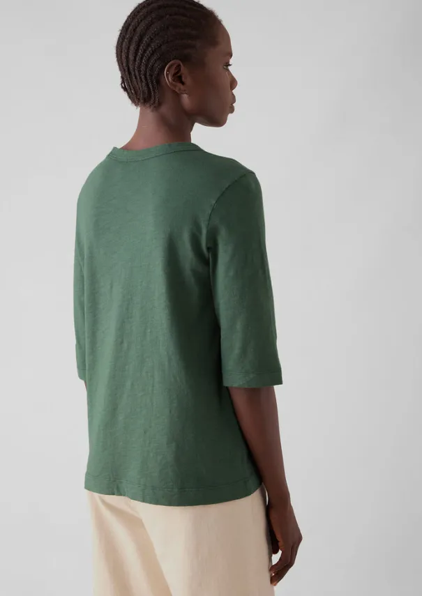 Best Cleo Garment Dyed Organic Cotton Tee Women Jersey|Tops & Tees