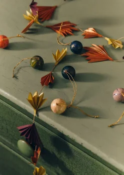 Outlet Concertina Petal Paper Garland Christmas Decorations