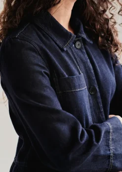 Sale Cotton Hemp Denim Dress Women Denim|Workwear