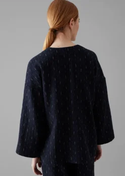 Clearance Dobby Cotton Lounge Jacket Women Loungewear|Coats & Jackets