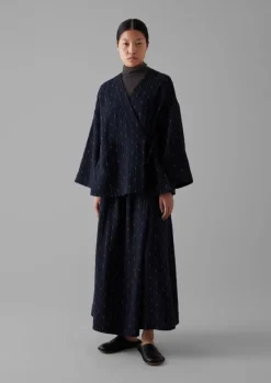 Hot Dobby Stitch Cotton Skirt Women Loungewear|Skirts