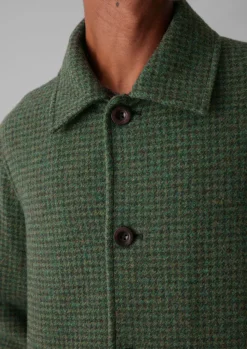 Outlet Dogtooth Wool Chore Jacket Coats & Jackets