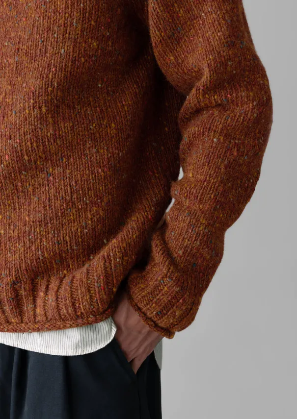 Online Donegal Roll Neck Sweater Knitwear