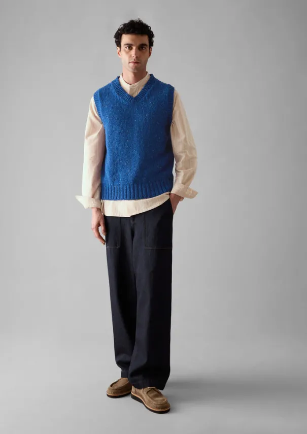 Discount Donegal Wool Knitted Tank Knitwear