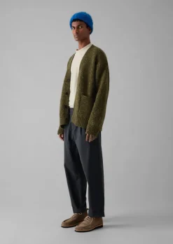Discount Donegal Wool V-Neck Cardigan Knitwear