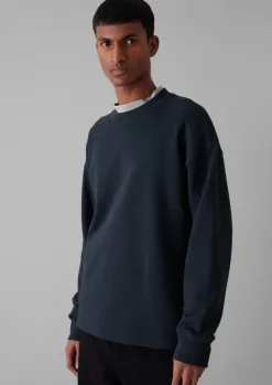 Sale Dropped Shoulder Loopback Jersey Sweatshirt Tops & Tees|Shirts