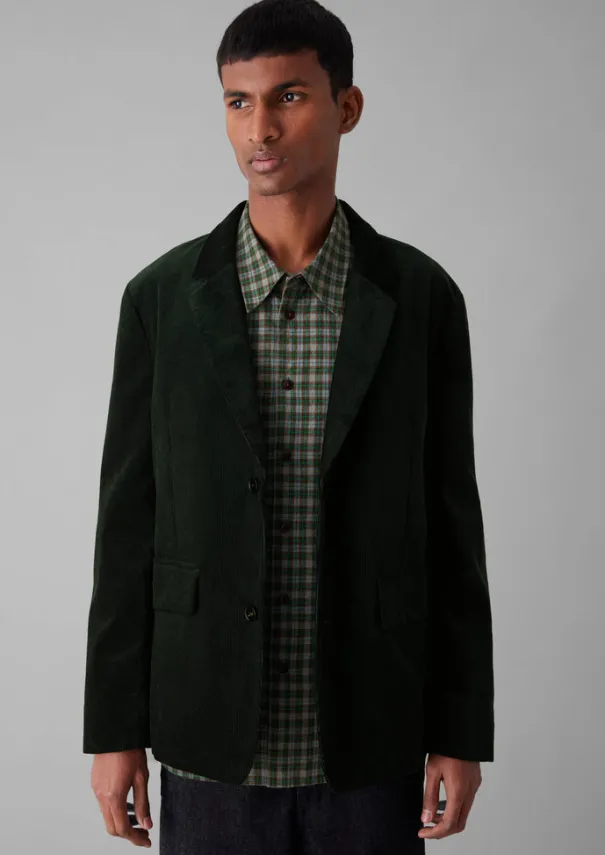 Outlet Easy Tailored Organic Cord Jacket Cord|Coats & Jackets