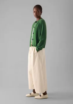 New Eden Wool Cashmere Raglan Cardigan Women Cashmere|Knitwear