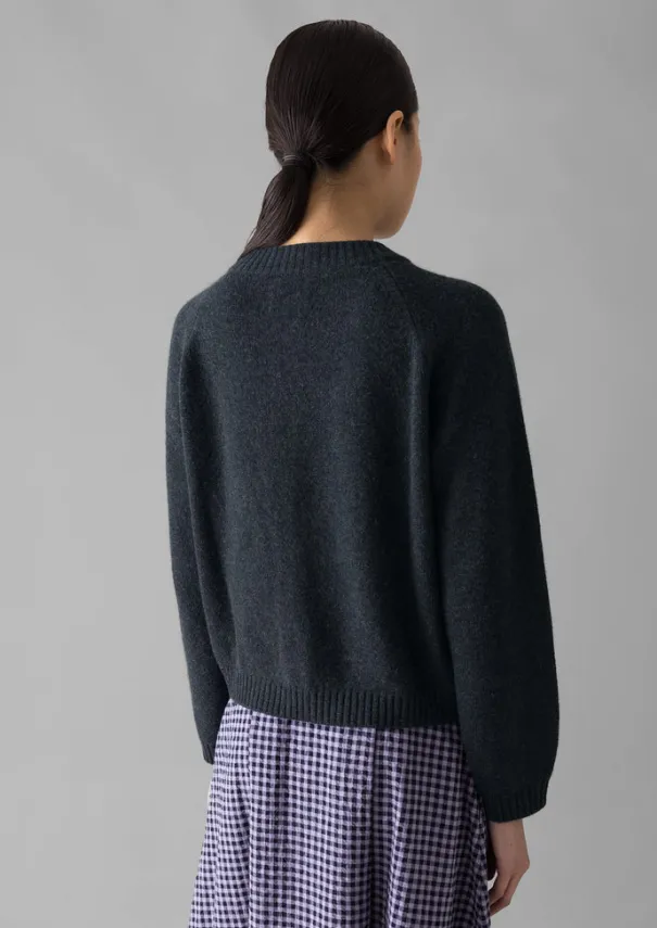 Sale Eden Wool Cashmere Raglan Cardigan Women Cashmere|Knitwear