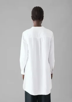 Sale Elena Cotton Linen Tunic Shirt Women Linen|Tops & Tees