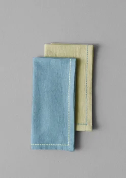 Best Embroidered Cotton Linen Napkin Set Textiles|Tableware