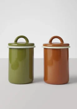 Best Enamel Storage Jar Kitchen