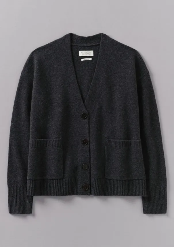 Sale Ffion Wool Cashmere Boxy Cardigan Women Cashmere|Knitwear