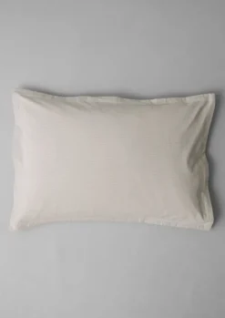 Discount Fine Stripe Organic Cotton Oxford Pillowcase Set Textiles|Bed Linen