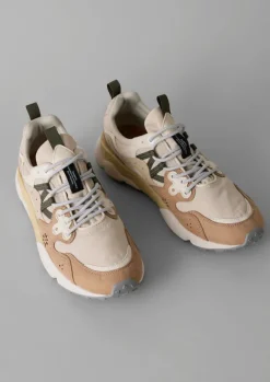 Sale Flower Mountain Yamano Kaiso Panelled Trainers Trainers & Plimsolls