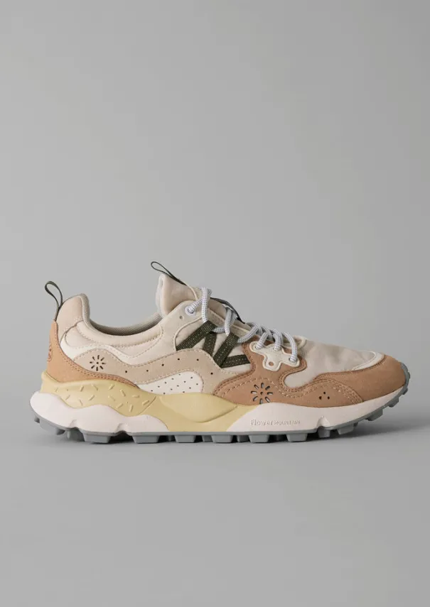 Sale Flower Mountain Yamano Kaiso Panelled Trainers Trainers & Plimsolls