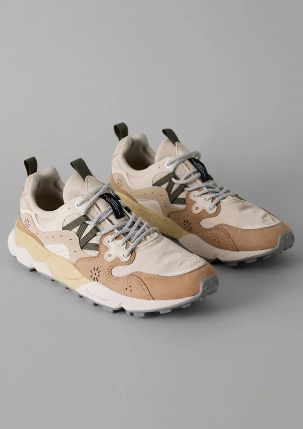 Sale Flower Mountain Yamano Kaiso Panelled Trainers Trainers & Plimsolls