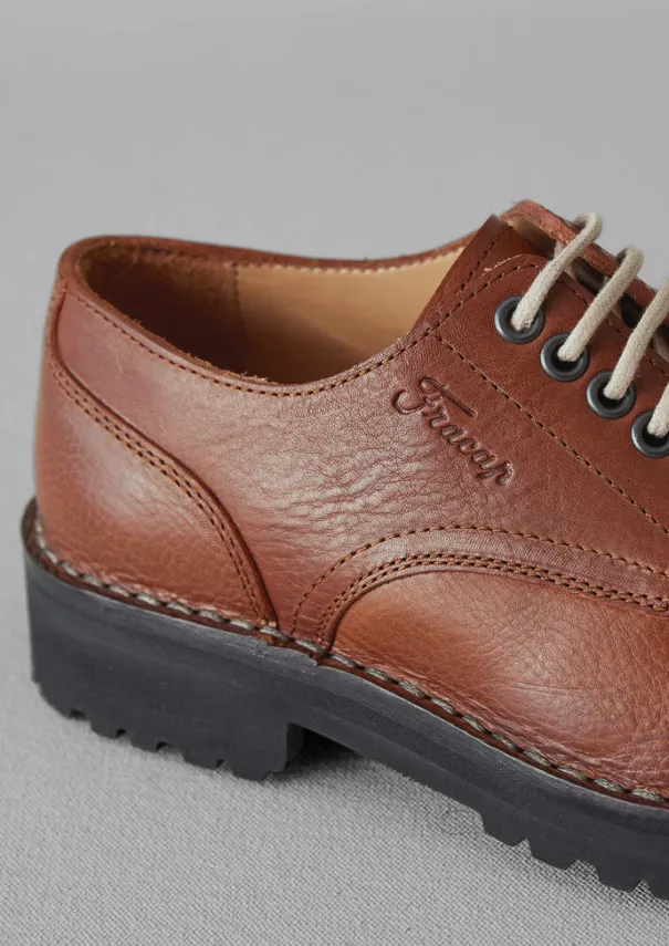 Outlet Fracap Leather Postman Shoes Women Shoes