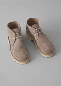 Sale Fracap Suede Desert Boots Women Boots